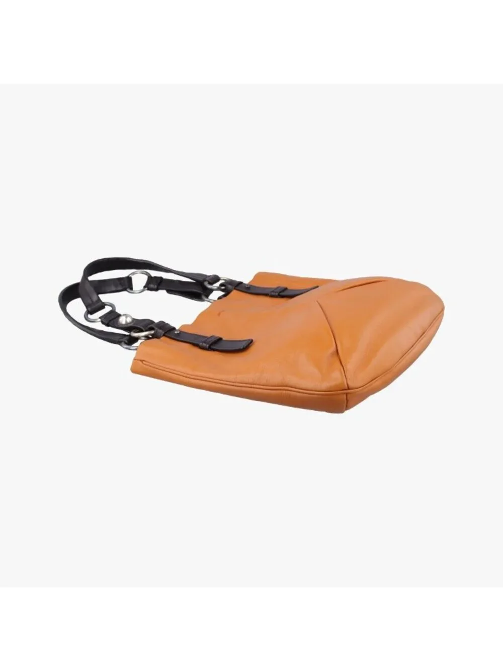 Saint Laurent Nadja Brown Leather Handbag